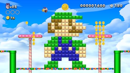 New Super Mario Bros U Deluxe Nintendo Switch game - platform avontuur, multiplayer, actie - Afbeelding 3