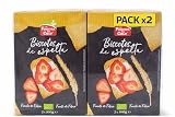 Pack 2x Biscotes de Espelta Bio La Finestra Sul Cielo 200 g | 2 Paquetes de 200 g (Total 400 g) | Tostadas de Espelta Ecológicas | Ideal para Desayunos