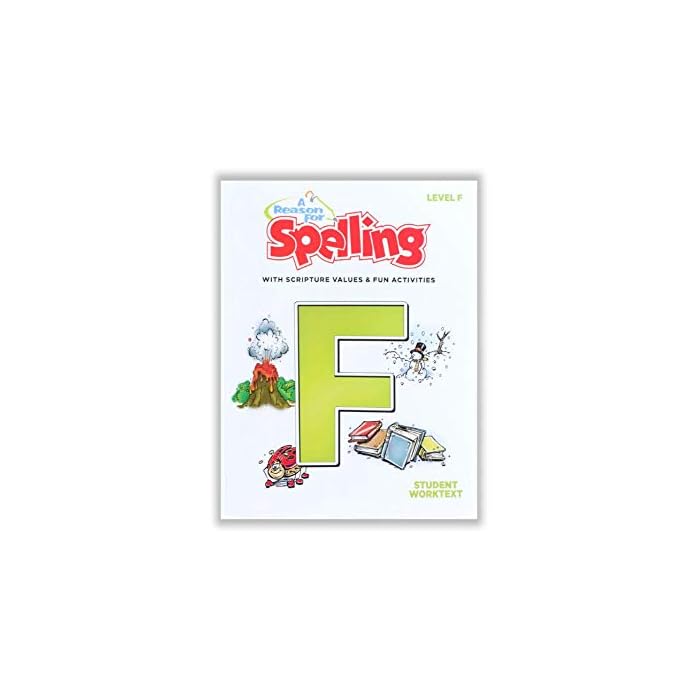 Buy 6th Grade Spelling Student Workbook Level F by A Reason For Sixth