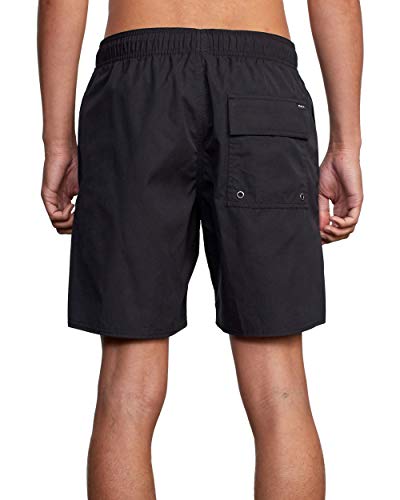RVCA Men's Elastic Waist Boardshort, Featuring a Faux Fly & Pockets on the Side Seams.4