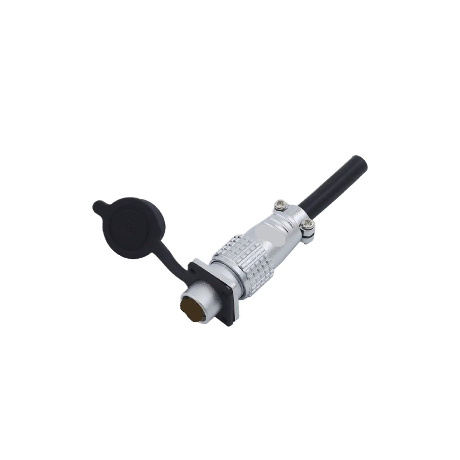 Conector redondo 12mm P12 de 5 pines para solucionar cables sueltos en paneles