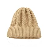 knit puff stitch pattern ▶【Regalo exquisito】adecuado para primavera / otoño / invierno, gran practicidad.La gorra es adecuada para la mayoría de hombres y mujeres, mientras se mantiene caliente y fría, mejorando el sentido general de la moda. Los sombreros de invierno para mujeres y hombres tienen una forma exquisita y son excelentes regalos para familiares y amigos en Navidad, Acción de Gracias, Halloween y otras festividades.