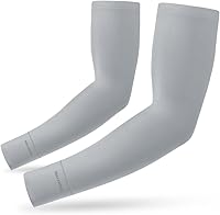 Vista 10 de Mangas de compresión con protección UV para hombres y mujeres, cubierta de tatuaje, manga de codo refrescante