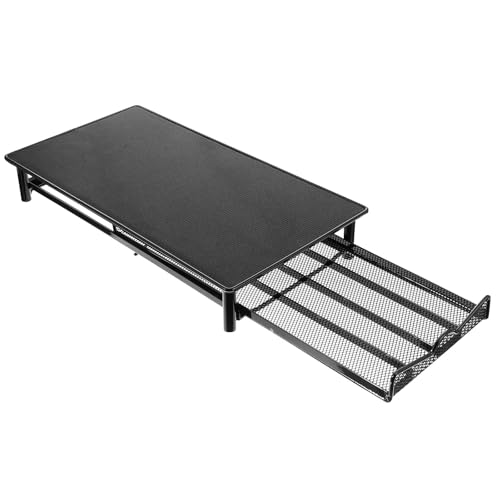 COSMOBETTY Soporte Diseño de Caja Cápsulas Negro para Café de Hierro o de Almacenamiento Ligera y Portátil para 40 Clásico y Sencillo Adecuado para Cocina Escritorio