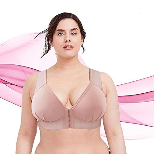 Breast Cancer Awareness Bralettes For Women Plus Size Comfy Bras Wireless Bras With Support And Lift Seamless Bras Lightweight Sport Bras Today 2023 Amazon Official Site Watermelon Red #TOP1