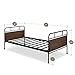 Zinus Eli Twin Daybed Frame / Premium Steel Slat Support