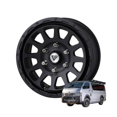 Amazon.co.jp: 【ハイエース 200系】DELTA FORCE OVAL 16×7.0J 6/139.7