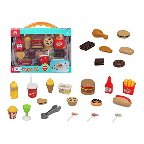 BigBuy Fun Juego de hamburguesas (28 x 20 cm)
