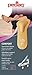 pedag Comfort Leather 3/4 Inserts for Whole Foot Support, Handmade in Germany, Men and Women's Dress Shoes, Flats, Ballet Flats, Sandals, Real Leather, Tan, 1 Pair, US M 10 / EU 43