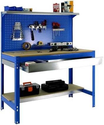 Simon Rack Banco de Trabajo Taller, Capacidad Carga 600 kg, 1445x...