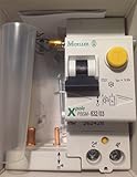 30mA Eaton PBSM-632/003-MW PBSM - Blocco differenziale per PLS, tipo AC, 2P, 63 A, 30 mA