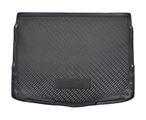 J&J AUTOMOTIVE | Alfombrilla de Goma para Maletero de Coche específica para Qashqai J11 2014-2021, Antideslizante, Ajuste, Borde Alto de 2 cm, Alfombrilla Protectora para el Maletero,