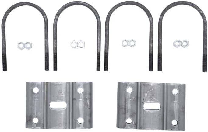 U-Bolt Kit for Dexter 10K General Duty Axle 5" Round Tube 5/8" Rod Diameter 8-7/8" Long