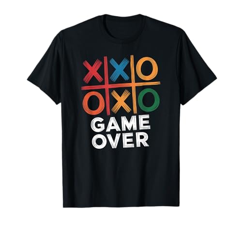 Funny Tic Tac Toe Apparel Game XO Jeu de société Vêtements Graphiques T-Shirt