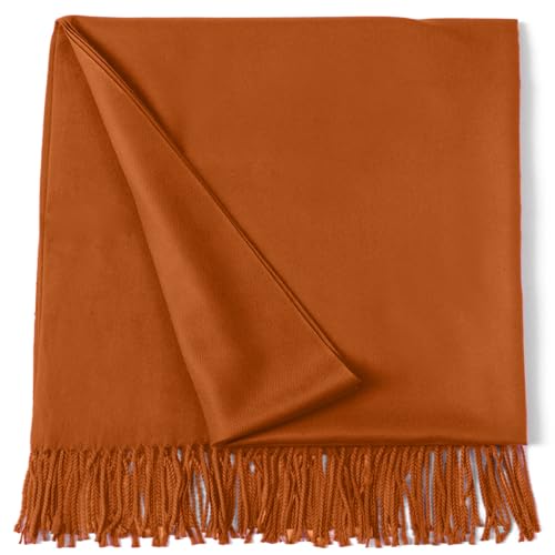 CJ Apparel Thick Solid Colour Cotton Blend Shawl Seconds Scarf Wrap Stole Throw Head Wrap Pashmina New3