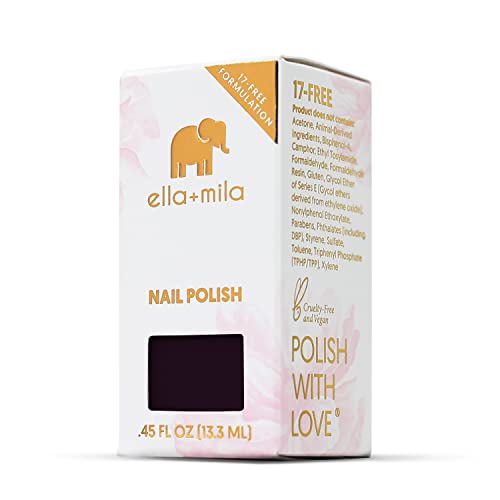 Ella+Mila Nail Polish, Elite Collection - Little Plum Dress #TOP5