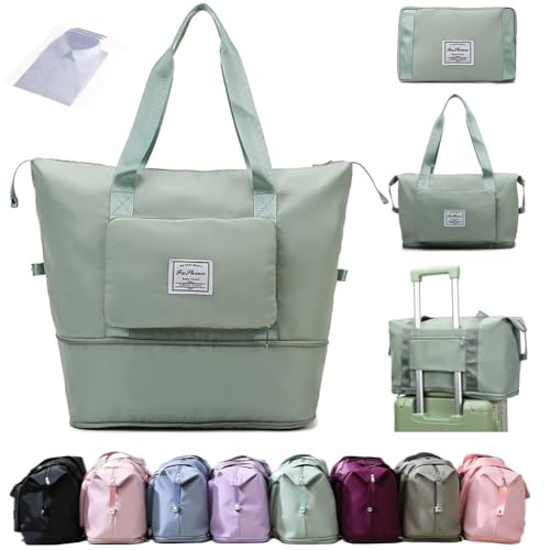 Ranslen Expandable Folding Travel Duffel
