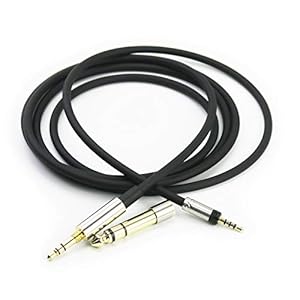 Vervanging Audio Kabel Upgrade Hoofdtelefoonsnoer met Lock Connector Compatibel met Sennheiser Momentum, Momentum 2.0…
