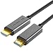 Produktbild ANNNWZZD HDMI 8k 2.1 Glasfaser Kabel 15M, 8K@60Hz /4K@120Hz 48Gbps HDR 10, 3D, eARC, Dolby Vision, YUV4:4:4
