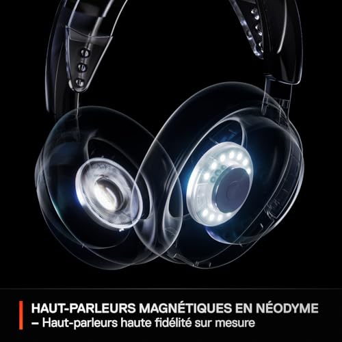 Casque Arctis Nova 3X Wireless blanc Bluetooth multiplateforme pour gamer exigeant - 6