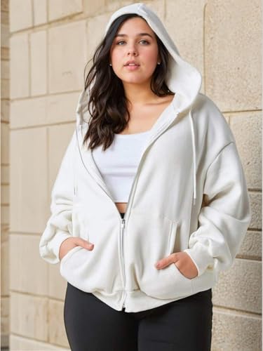 Image of KOTTY Women Plus Size Hooded Sweatshirt for Winter|Full Sleeve Casual Hoodie for Comfortable Silhouette and Soft Inner Lining