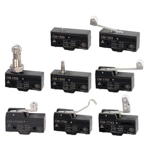 Interruptor de límite horizontal CM-1 con rodillo para control de recorrido industrial CM-1309