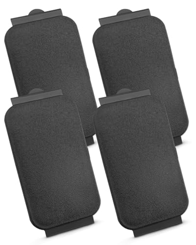 Hulyxayfave 4PCS Truck Bed Rail Cap Plastic Bedrail Insert Plug Box Stake Pocket Cover Fit for Ford F150 2015-2024, F250 F350 Super Duty 2017-2024, Replace FL3Z99290D90AB