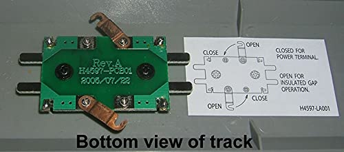 Bachmann Trains 9" Power Terminal W/Insulated Gap 2Pk NS Rail HO Scale by Bachmann - Image 2