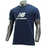 [ニューバランス] 野球 ウエア ウェア Stacked Logoショートスリーブ Tシャツ 半袖 丸首 MT41502 NewBalance (NNY) NBネイビー M