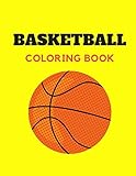  BASKETBALL COLORING BOOK: FOR KIDS AND ADULTS Sport Coloring NBA STARS GAME - Children\'s Coloring Books