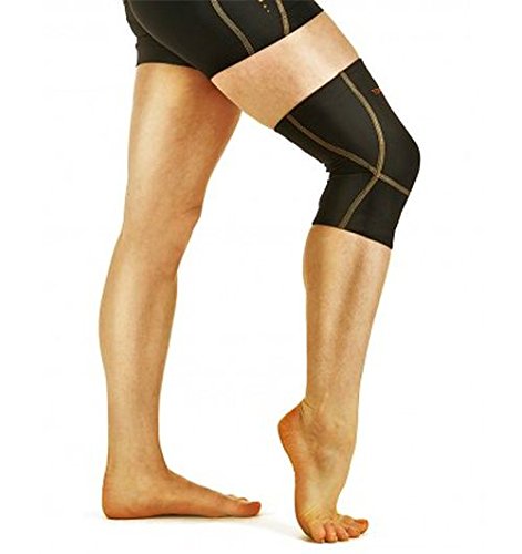 SET of 2 Tommie Copper Performance Compression KNEE Sleeves Men Size Large