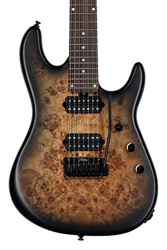 Sterling By Music Man 7 String Solid-Body Electric Guitar, Right, Natural Poplar Burst (Richardson7-Npb) #TOP1