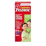 Tylenol Children's Medicine, Fast Effective Relief of Fever & Pain, 2-11 Years, Grape Liquid, Packaging May Vary, 100mL