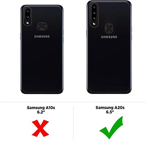 Image of Spazy Case Protective Soft Transparent Shockproof Hybrid Protection Back Cover For Samsung Galaxy A20S - Transparent