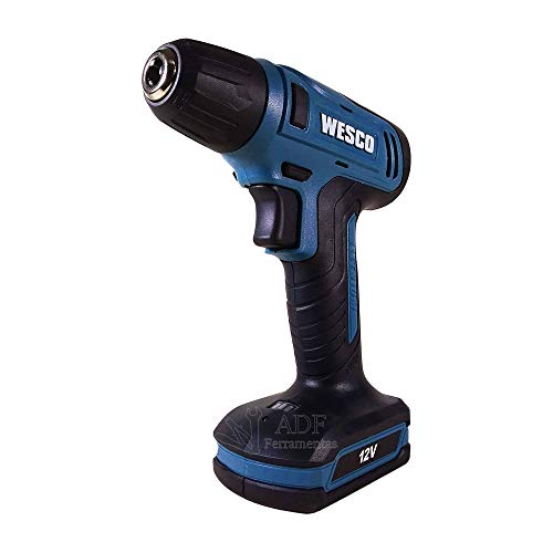 Parafusadeira e Furadeira Bateria 12V Wesco
