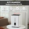 YougetTech Evaporative Humidifiers for Bedroom Large Room|1.55Gallons|20W evaporative cool mist humidifier|7 Speed | MAX Output 1000 ml/h | Auto Humid | Top Filling