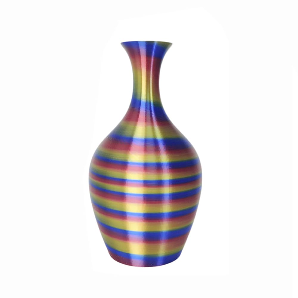 CC3D Silk Candy PLA Filament Red Gold Blue 1.75mm 1KG Dynamic Color 3D Printer Filament Gradient Change Shiny Multicolor FDM 3D Printing Materials Red Gold Blue PLA