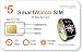 $5 Smart Watch SIM Card for 2G 3G 4G LTE GSM Smartwatches and Wearables - 30 Day Service