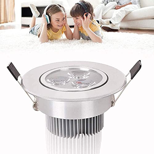 Downlight LED orientable avec angle ajustable encastrable 70-80mm blanc 6000K