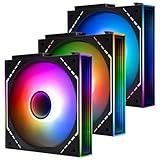 [Paramètres du ventilateur silencieux] Dimensions du ventilateur CPU : 124 x 120 x 25 mm, Vitesse de rotation : 1500 tr/min ±10%, Niveau sonore ≤23,2 dB(A), Débit d’air : 47,6 CFM, Pression d’air : 1,31 mm H₂O, Connecteur d’alimentation : 4-PIN PWM, Connecteur d’éclairage : 5V 3-PIN, Tension : DC 12V, Intensité : 0,15A. Un débit d'air plus élevé peut améliorer les performances de refroidissement tout en maintenant le niveau sonore du ventilateur bas