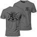 Dion Wear One Nation Under God Military T-Shirt X-Large Charcoal