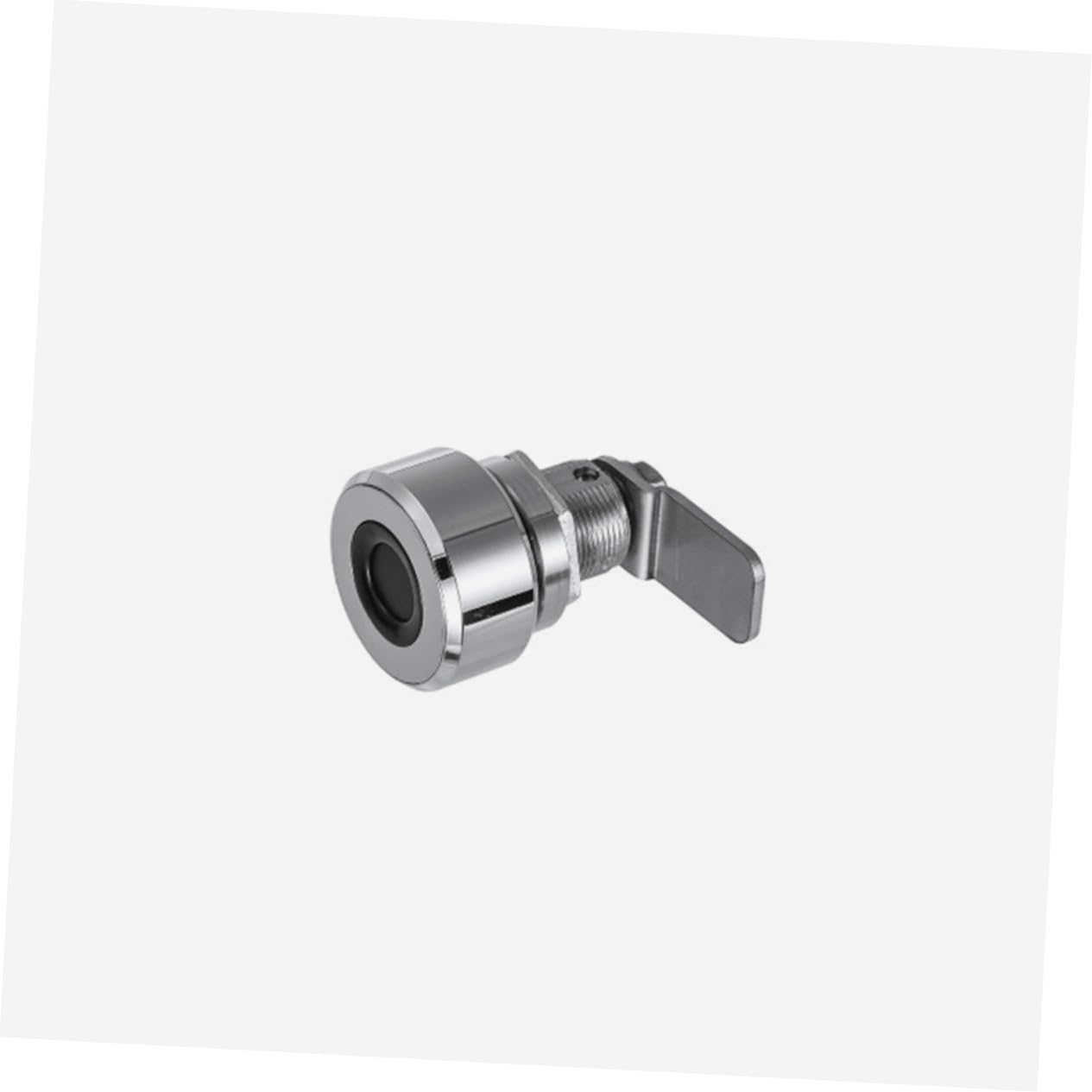 NUOBESTY 2 Stck. Schubladenschloss mit Fingerabdruck Möbelschloss Elektronische Schloss Intelligentes Schloss Fingerabdrucksperre Home-Office-Sperre Metall Material Silver