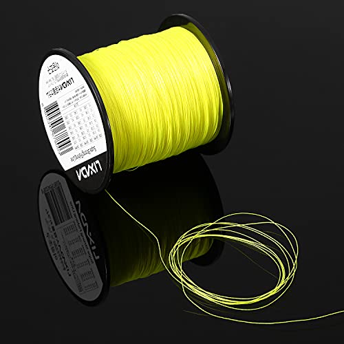 Linha Trançada,KKcare 3 Pack 500m Trançado Linha de Pesca 4 Fios Multifilamento PE Fio de Pesca Cord