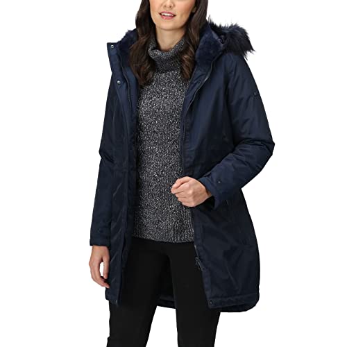 Regatta Lyanna Jackets Waterproof Insulated, Navy, 3X Large Women's Cover