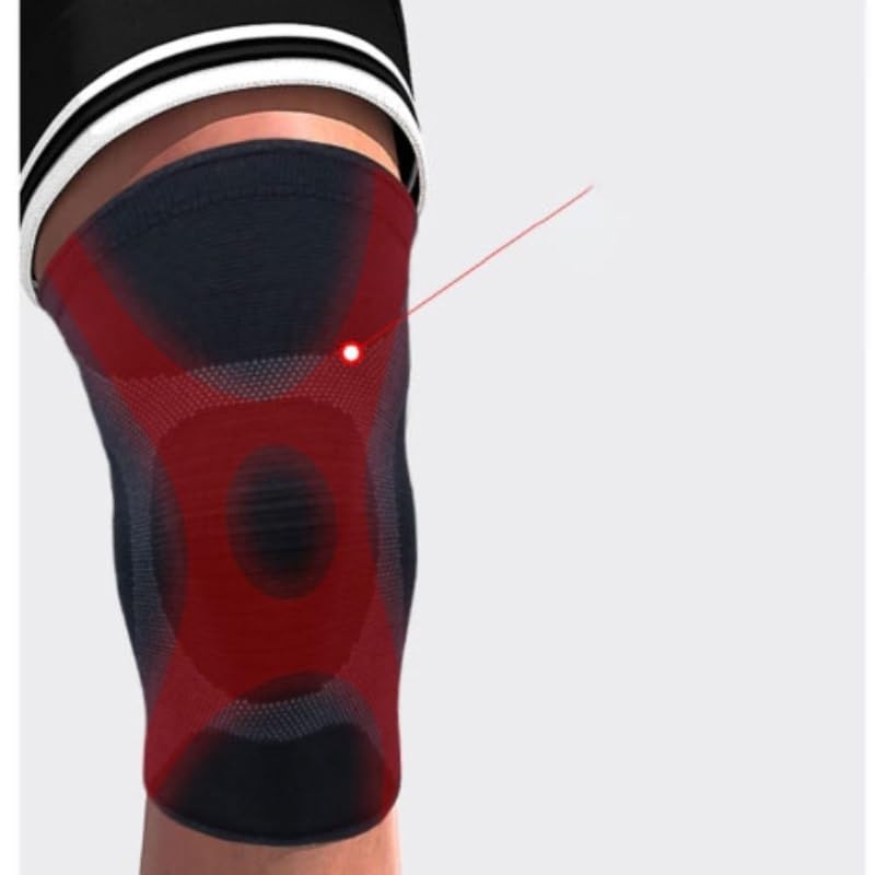 Nylon Elastic Knitted Warm Protection Cycling Fitness Running Sports Knee Pads