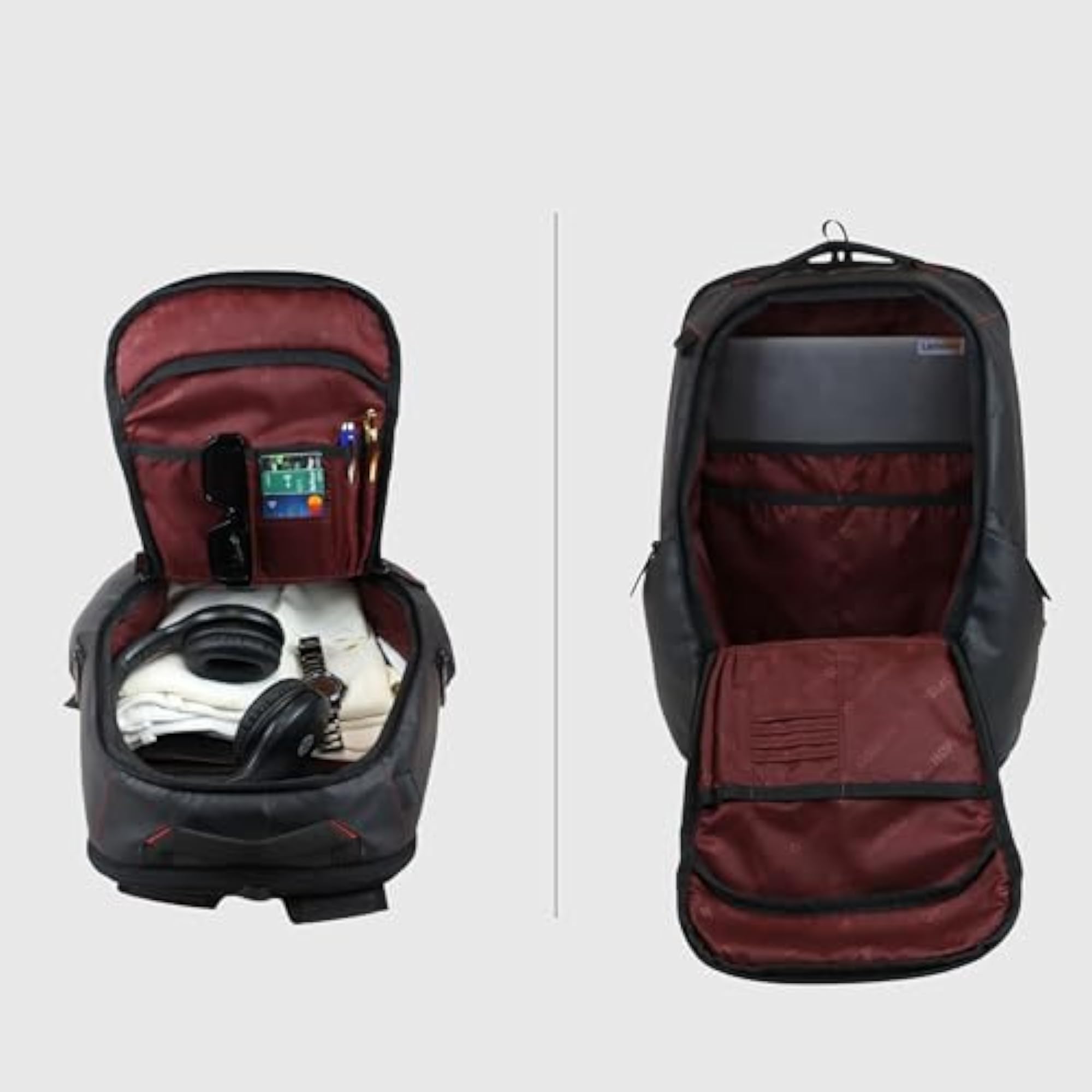 Black Executive Corporate Laptop Backpack