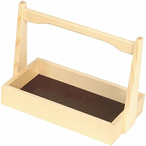 Shiraki Wood Shoyu Holders soy sauce condiment dispenser sushi Asian tableware Japanese Chinese food restaurant (6.5" x 3 3/4" w/ handle)