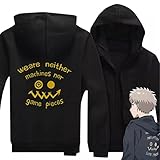 天国大魔境 印象パーカー 上着 長袖 フード付き プルパーカー コスチューム マル風 運動服 仮装 学生 グッズ (上着ファスナー付き,XL)