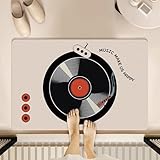 Facile à Nettoyer et à Entretenir: Ce tapis doux est un tapis lavable et peut également être nettoyé avec un chiffon humide. Avec un entretien quotidien simple, il restera en excellent état pendant longtemps, vous offrant un usage durable et agréable.