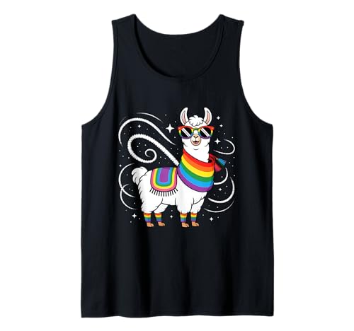 Llama LGBT Pride Month LGBTQIA+ Camiseta sin Mangas
